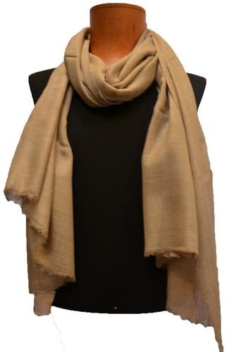 Fine Wool Plain Scarf