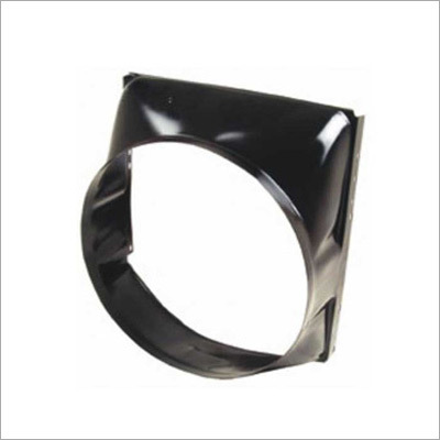 Radiator Shroud - Steel, 15x15x10 cm, Black | Improved Cooling, Engine Protection, Easy Installation