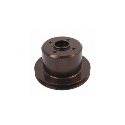 Water Pump Pulley - Aluminum, 75mm Diameter, Bronze Finish, Single Groove, Bolt-On Mounting, 0.01mm Tolerance, Durable Reliable Efficient