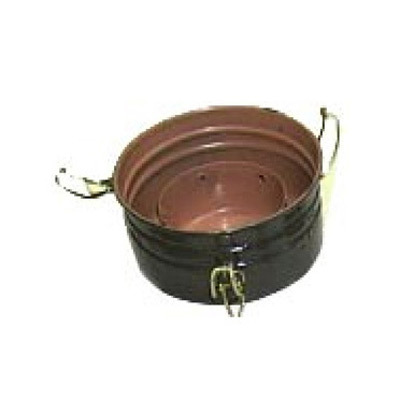 Bowl Air Cleaner - Metal, 15x15x10 cm, Black, 2L Capacity | High Efficiency, Easy Maintenance, Durable Design, Long Lifespan, 1 Year Warranty