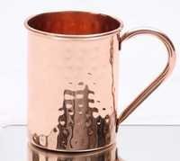 Copper Moscow Mule Mug Design: Hammered