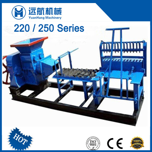 Energy Saving Small Automatic Mud Brick Making Machine Capacity: 1000-1500Pcs/H Cubic Meter (M3)