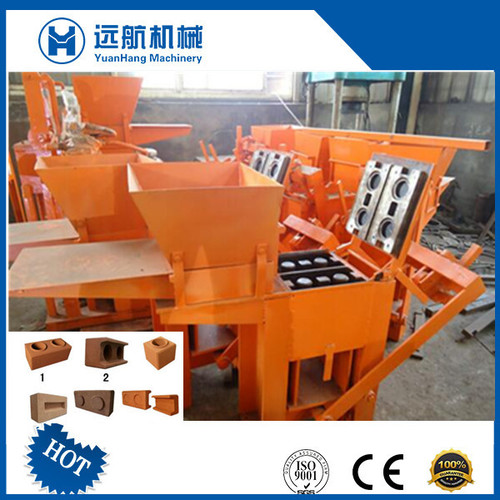 Interlocking Concrete Blocks Molding Machine - Clay and Cement Materials 1500x800x1300mm Dimensions Green or Customized Color | Quick Forming High Density Corrosion Resistance Long-Lasting Durability