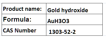 Gold Hydroxide - Brownish AuH3O3 Decomposes at 140Â°C | Gold Catalyst Porcelain Making Medicine Gold Plating 99.99% Purity
