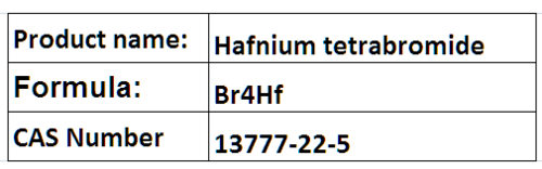 Hafnium Compounds