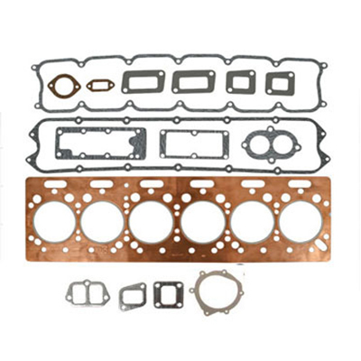 Top Gasket Kit - Rubber Copper Material, 12+ Pieces | Leak Prevention, Engine Sealing, Precise Fit, Durable, Easy Installation