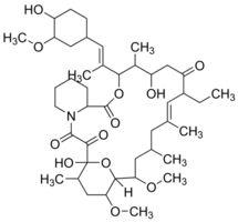 Ascomycin solution 1.0 mg/mL in acetonitrile, ampule of 1 mL, certified reference material