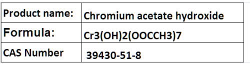 Chromium acetate hydroxide