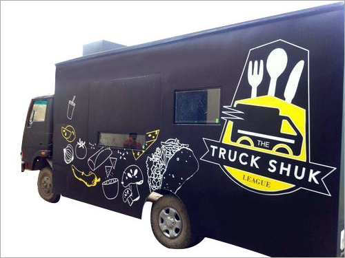 Fast Food Trailer with LED Lighting