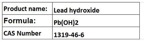 Lead Hydroxide - White Powder, Pb(OH)2, 99% Purity | Chemical Reagent, Water Insoluble, Industrial Grade