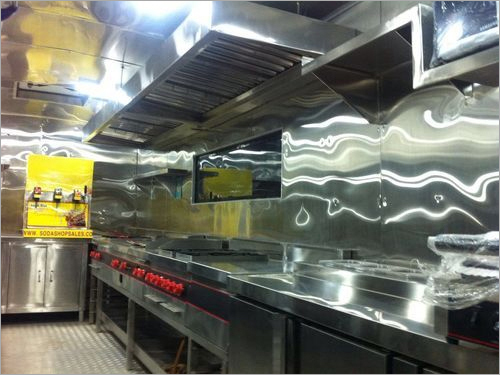 Steel Food Van Kitchen
