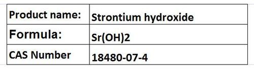 Strontium hydroxide