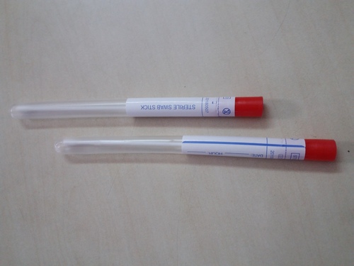 Swab Sticks Sterilized Plastic ( In Plastic Tube)