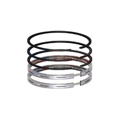 Rings - Steel, 91.49 mm Diameter, Black/Silver | Precise Fit, Durable, Reduced Friction, Optimal Sealing