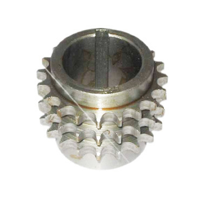 Gear Crankshaft - Steel, 2.5x2.5x2 Inches, 20 Teeth, 55HRC Hardness | Precise Machining, Smooth Operation, Long Lifespan