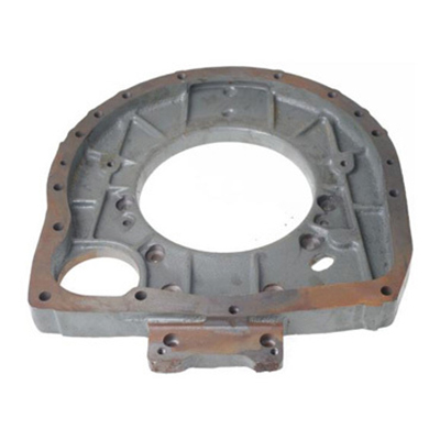 Plate Flywheel Housing - Cast Iron, 200x150x50 mm, Gray | Engine Mounting, Flywheel Support, Machined Surface, Precise Fit
