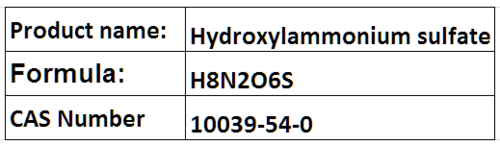 Hydroxylammonium compounds