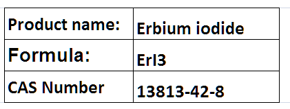 Erbium iodide
