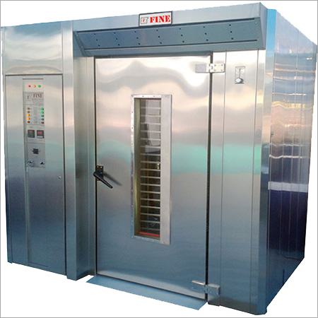 Rotary Rack Oven - Stainless Steel, Electric 220 - 240 Volt | New Silver Plated Finish, Durable Baking Performance