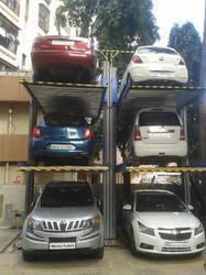 Four pole Car parking System
