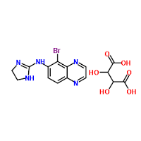 Brimonidine Tartrate C15H16Brn5O6