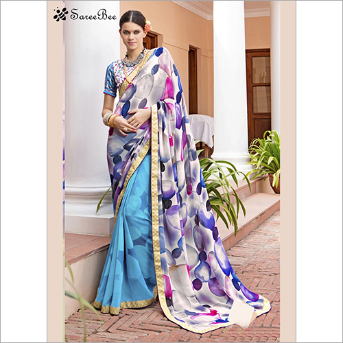 Georgette Printed Sarees