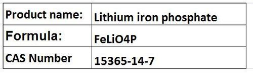 Lithium iron phosphate