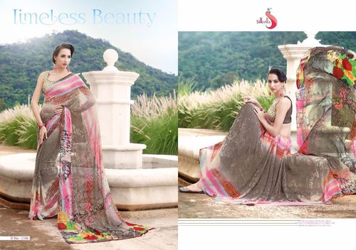 Georgette Designer Party Wear Sarees