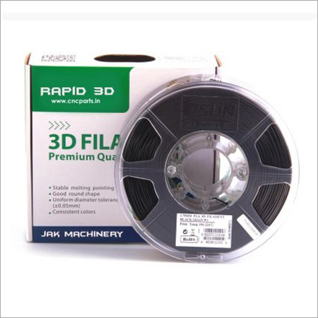Pla Plus Black 1.75 Mm 1 Kg 3d Printer Filament