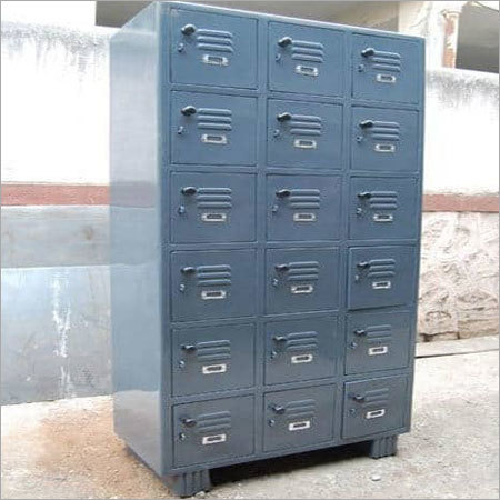 Metal Lockers - Mild Steel, 18 Compartments, Paint Coated Finish | High Strength, Corrosion Resistance, Superior Durability