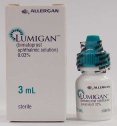 LUMIGAN 3ML BOTTLES 0.03% STRENGHT