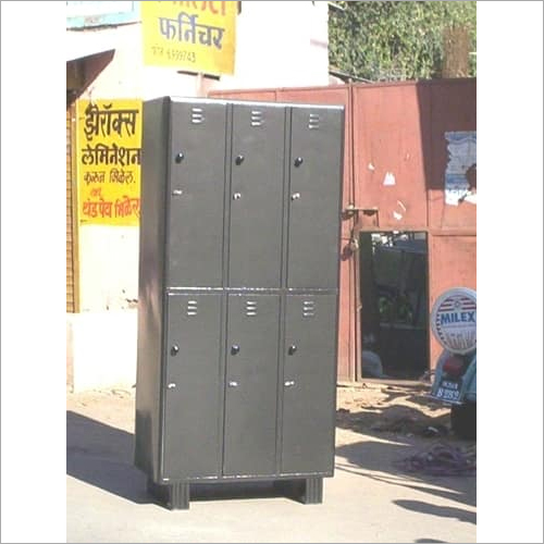 Mild Steel 6 Locker Cupboard