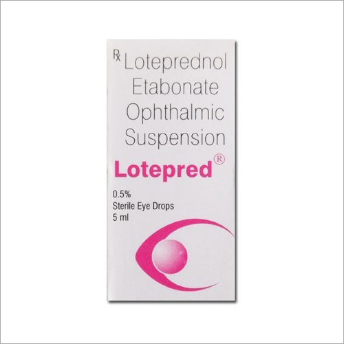 Lotepred Eye Drops - 5ML Bottle, 0.05% Strength | Effective Relief from Allergic Conjunctivitis, Liquid Formulation, Inhibits Inflammation and Redness
