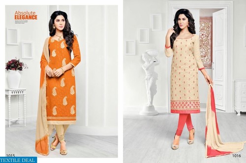 Cotton Dress Material Decoration Material: Paint