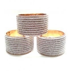 Imitation Bangles - 3-5 Inch, 2.3mm Thickness, 50-60g | Seamless Finish, Smooth Polish, Stunning Designs for Women, Perfect for Anniversaries and Engagements