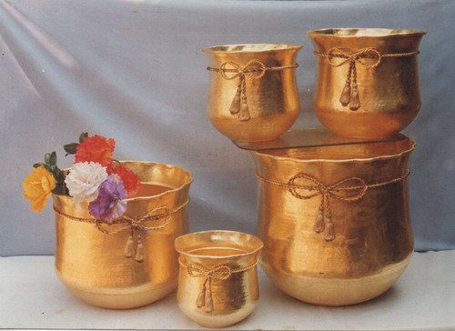 Brass Planters