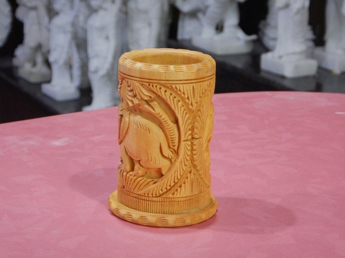 Wooden Pen Stand