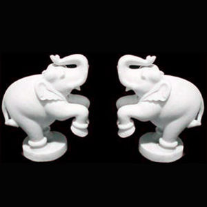 Marble Elephants Statue