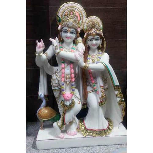 Marble Radha Rani Statue