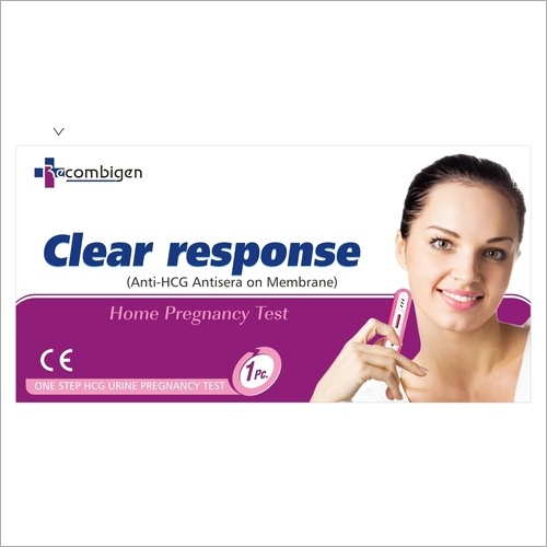 Home Pregnancy Card - Plastic Portable New | Easy to Use Accurate Result Completely Disposable