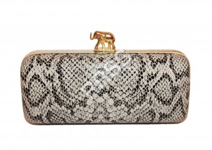LEATHER ELEPHANT MINAUDIERE