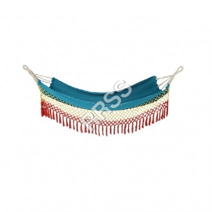 RRSSKIDS Cotton Hammock Blue Red