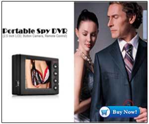SPY BUTTON CAMERA WITH T.V.+MAGIC REMOTE+NIGHT