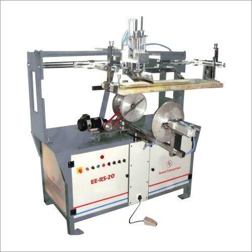 Semi Auto Round Screen Printing Machines For Buckets