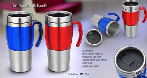 Dual Sipper with Handle