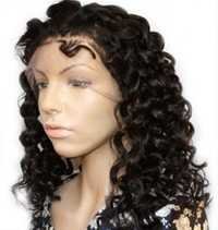 Black Curly Full Lace Wigs