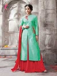 Indian Silk Churidar Suit
