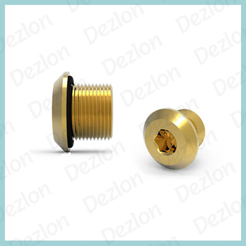 Golden Brass Stopping Plugs