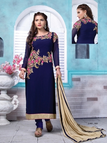 Blue Fashion Salwar Kameez