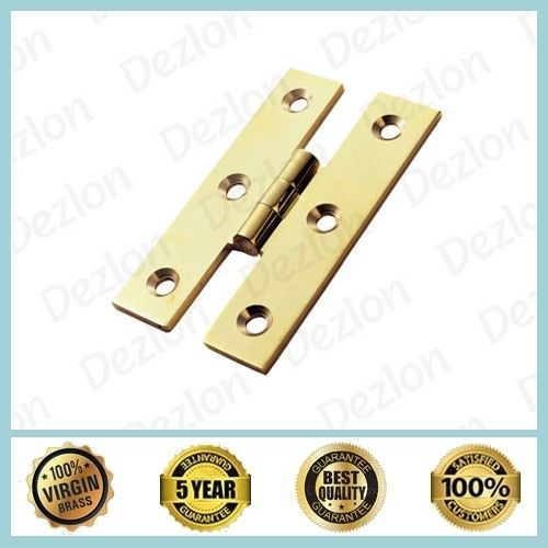 Golden Brass H Hinges